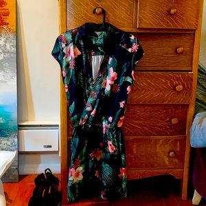 Tropical Floral Dress